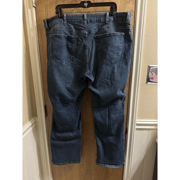 Riders By Lee Denim Blue Jeans Straight Leg Flare Plus Size 22W Women's Stretch - Picture 2 of 6